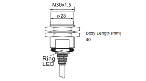 Imagem de LCM2-3040P-S4S2 - Sensor HTM